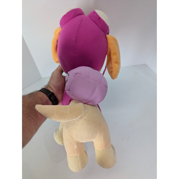 PAW Patrol Skye Plush 15" Stuffed Animal Toy – Pink Pilot Flight Gear Edition - Picture 6 of 10